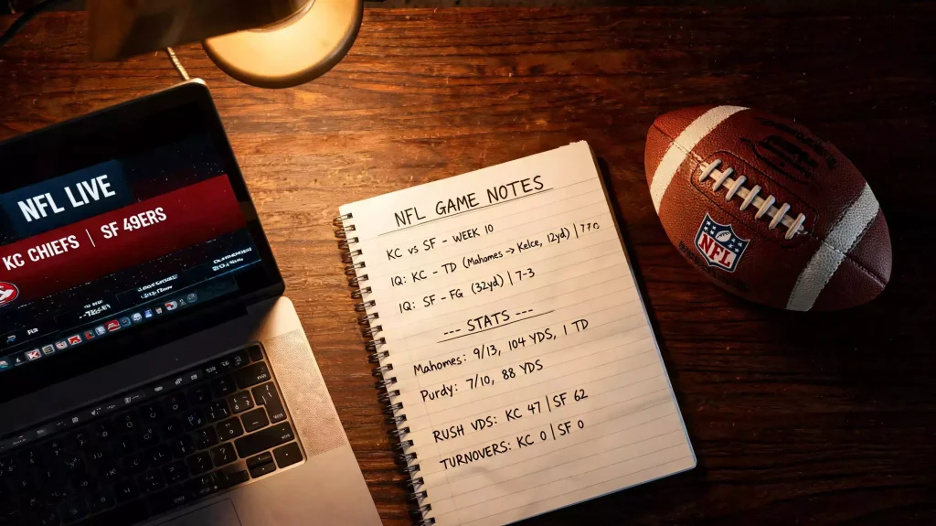 NFL betting strategy guide covering bankroll management, value identification, and situational handicapping for UK punters