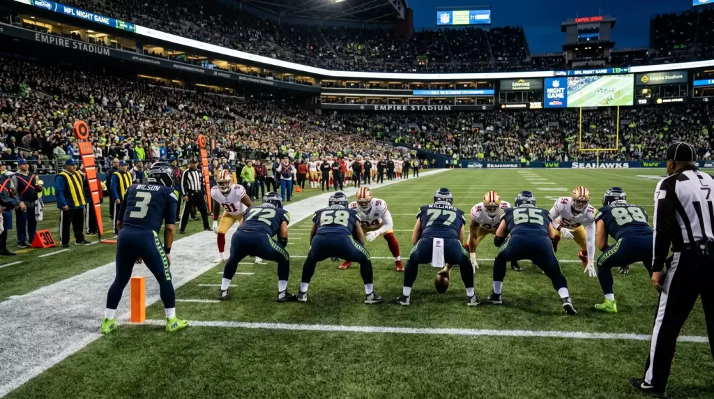 Side-by-side comparison of NFL spread and moneyline odds on the same game at a UK bookmaker